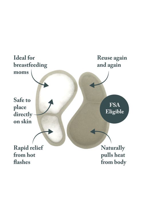 Mommy Matters Coldher™ 2-pack Cooling Bra Inserts In Grey