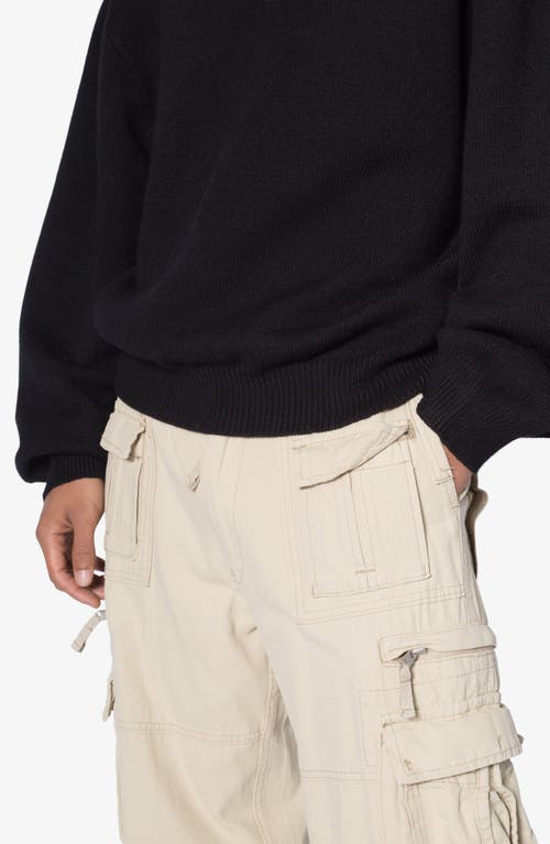 Mnml Polo Sweater In Black