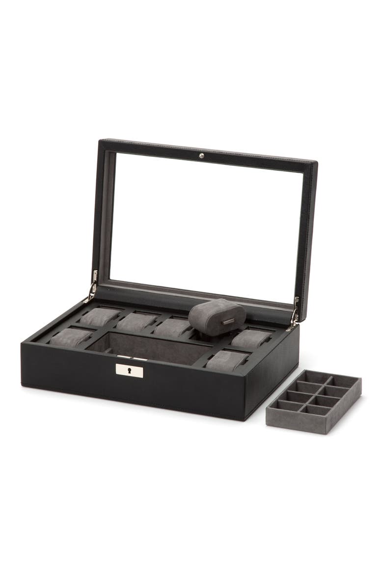 Howard Watch Case, Alternate, color, BLACK