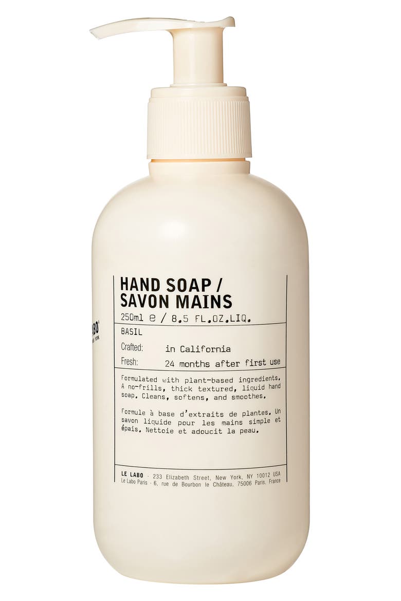 Basil Hand Soap, Main, color, NO COLOR