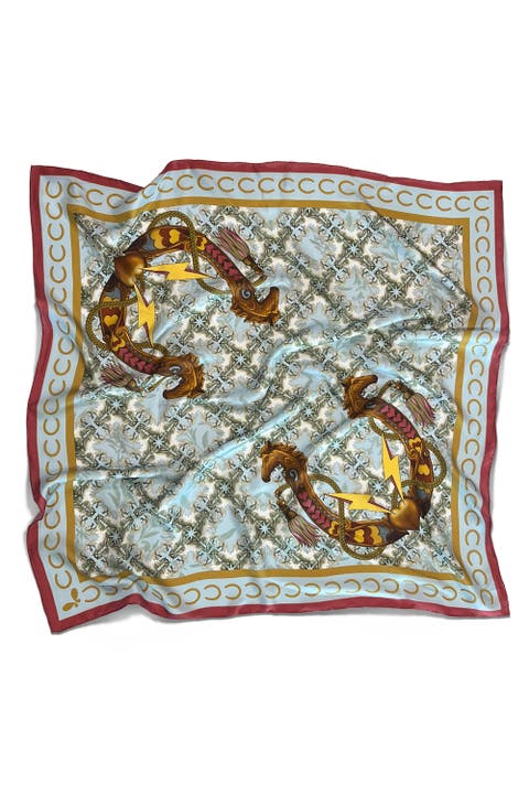 NIght Bloom Silk Scarf