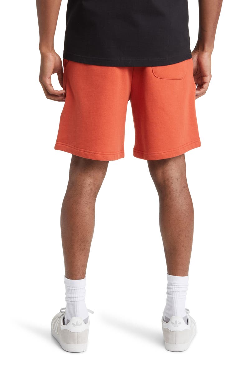 Farm Supply Cotton Graphic Sweat Shorts, Alternate, color, ORANGE