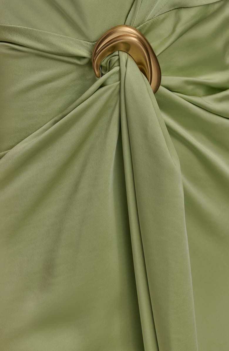 Donna Karan New York Twist Front Cocktail Dress, Alternate, color, 