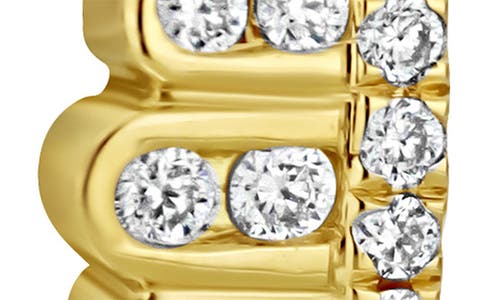 Bony Levy Florentine 18k Gold Diamond Huggie Hoop Earrings In Gold