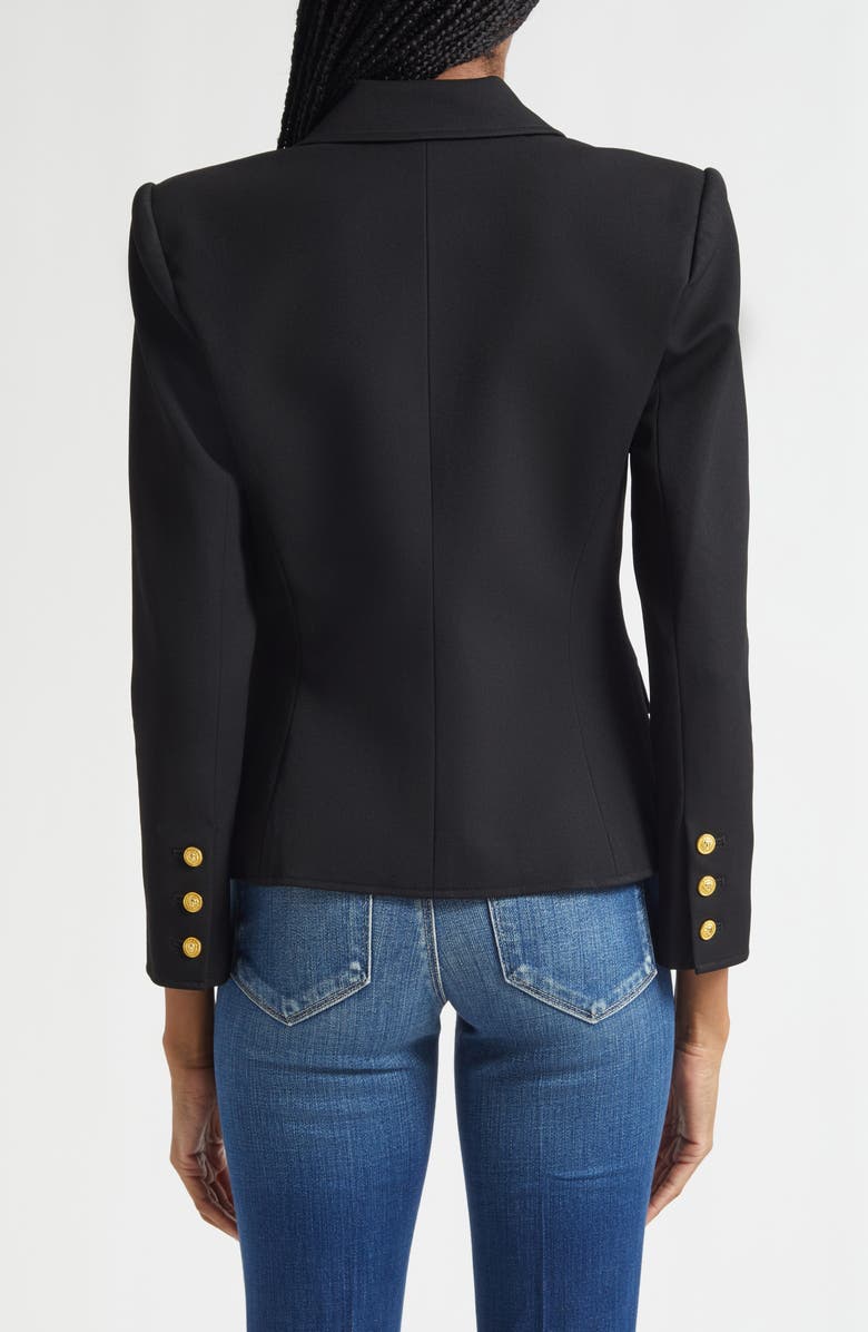 L'AGENCE Wylla Structured Blazer, Alternate, color, Black
