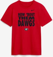 Nike Men's Nike Red Georgia Bulldogs 2026 Sideline Dri-FIT Slogan T-Shirt