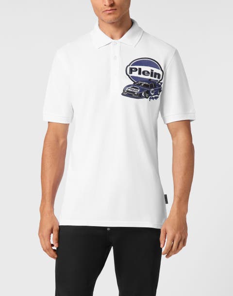 Pique Polo Shirt Ss Slim Fit Cars Racing Men