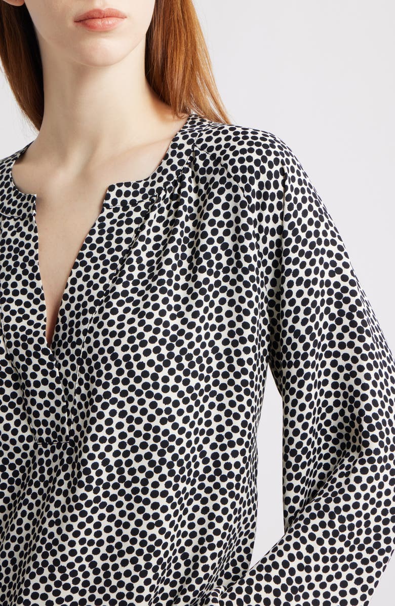 Spotted Around Long Sleeve Top