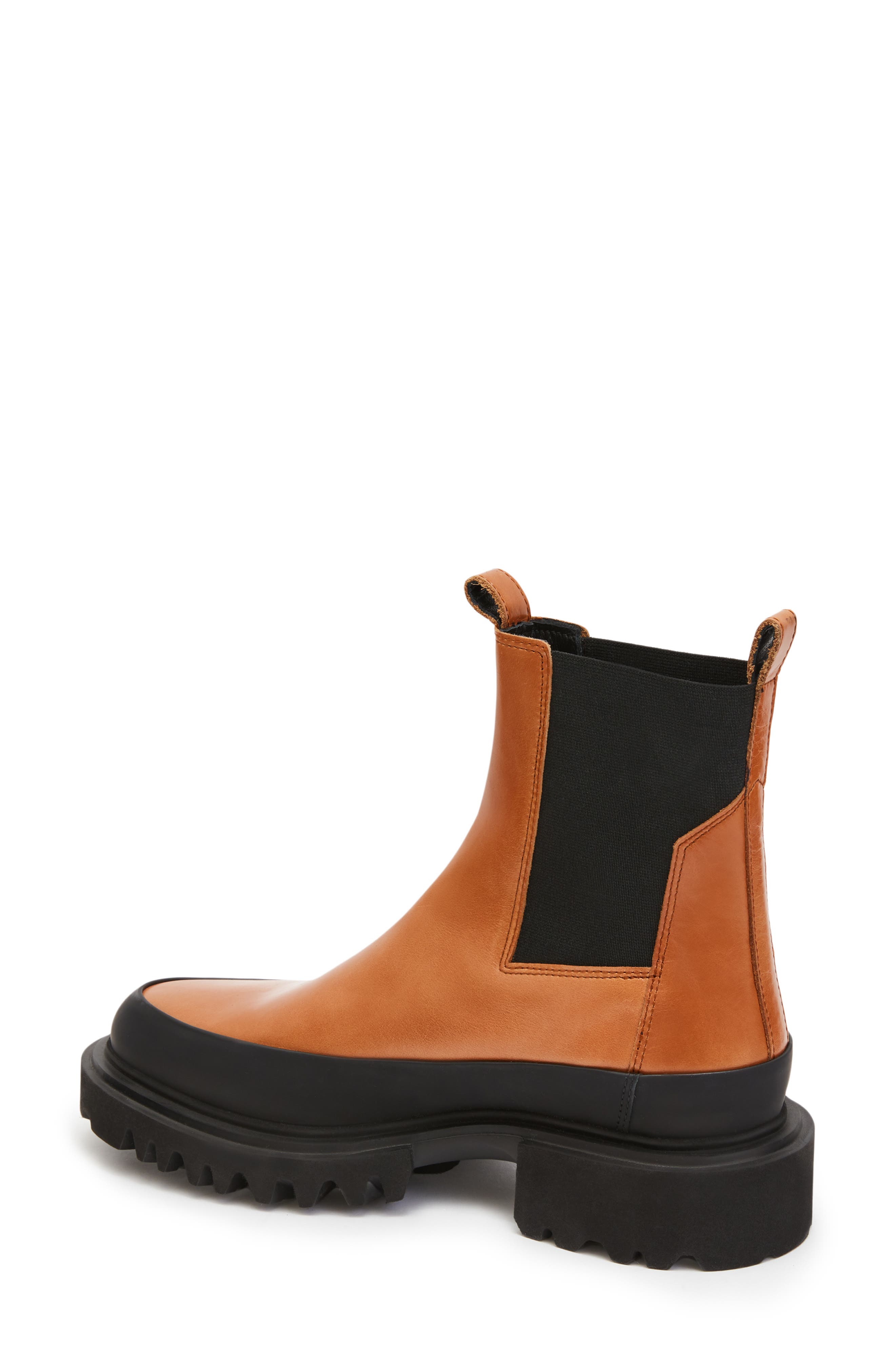 Harlee Lug Sole Chelsea Boot, Alternate, color, TAN BROWN