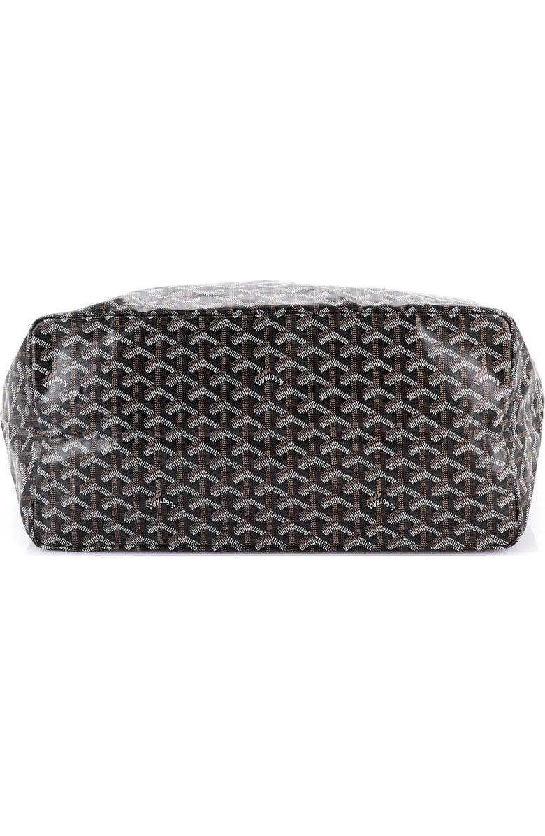 Pre-Owned Goyard Saint Louis Tote Coated Canvas GM, Alternate, color, Black