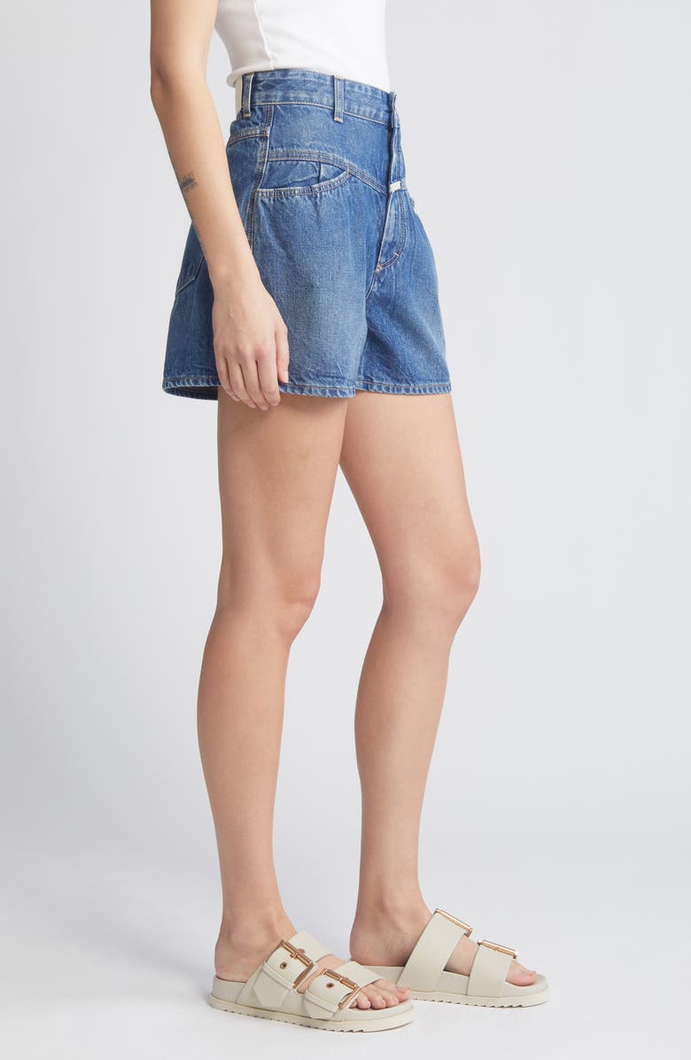 Closed Jocy X High Waist Denim Shorts, Alternate, color, 