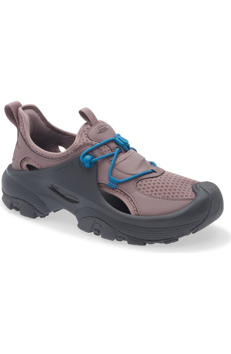 CROCS Gender Inclusive Trailbreak 2 Running Shoe, Main, color, Black Sand