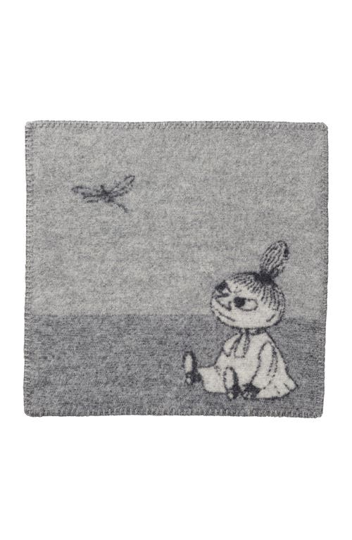 Klippan Kids' Handmade Little My Woven Wool Seat Pad In Gray