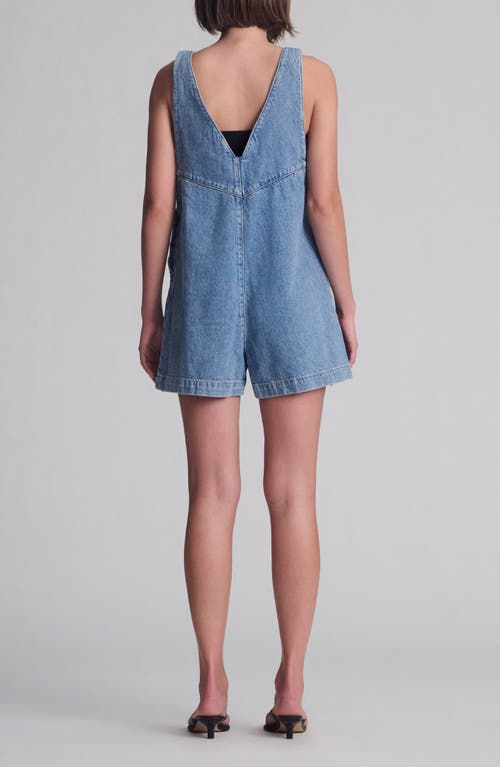 Mavi Jeans Reva Denim Romper In Blue