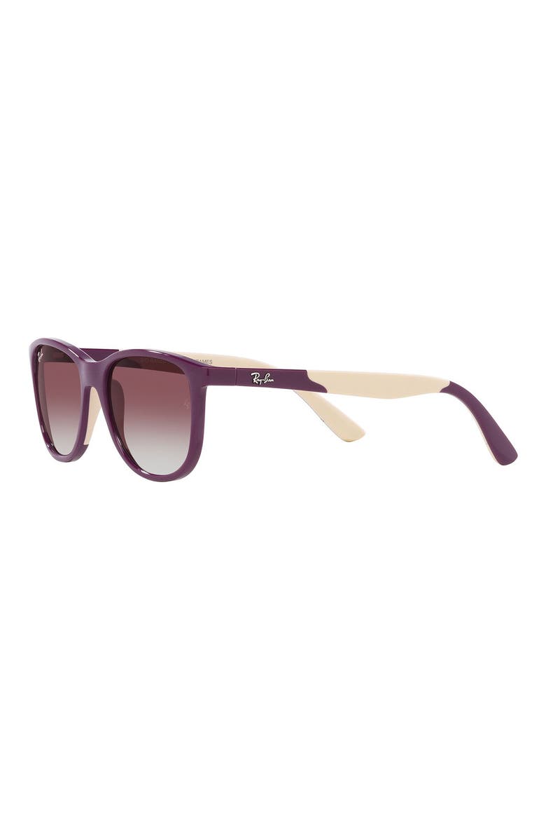 49mm Square Sunglasses, Alternate, color, VIOLET