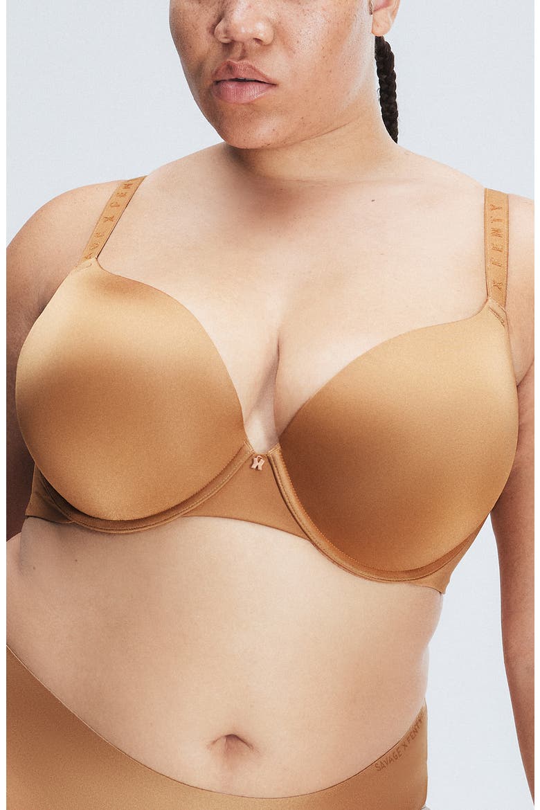 Microfiber Push-Up Bra, Alternate, color, SWEET LATTE NUDE