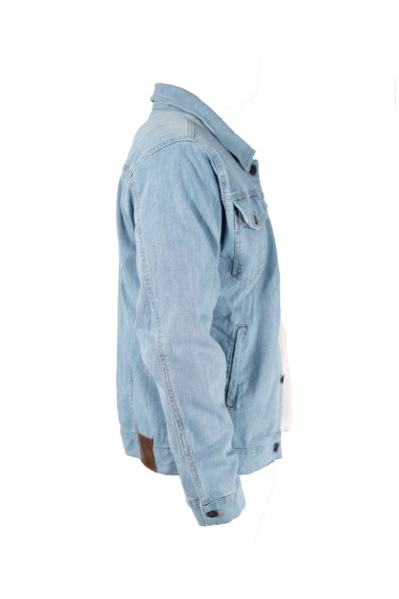 Denim Jacket, Alternate, color, Iced Blue
