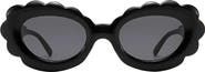 Fifth & Ninth Lilah 74mm Polarized Oversize Oval Sunglasses