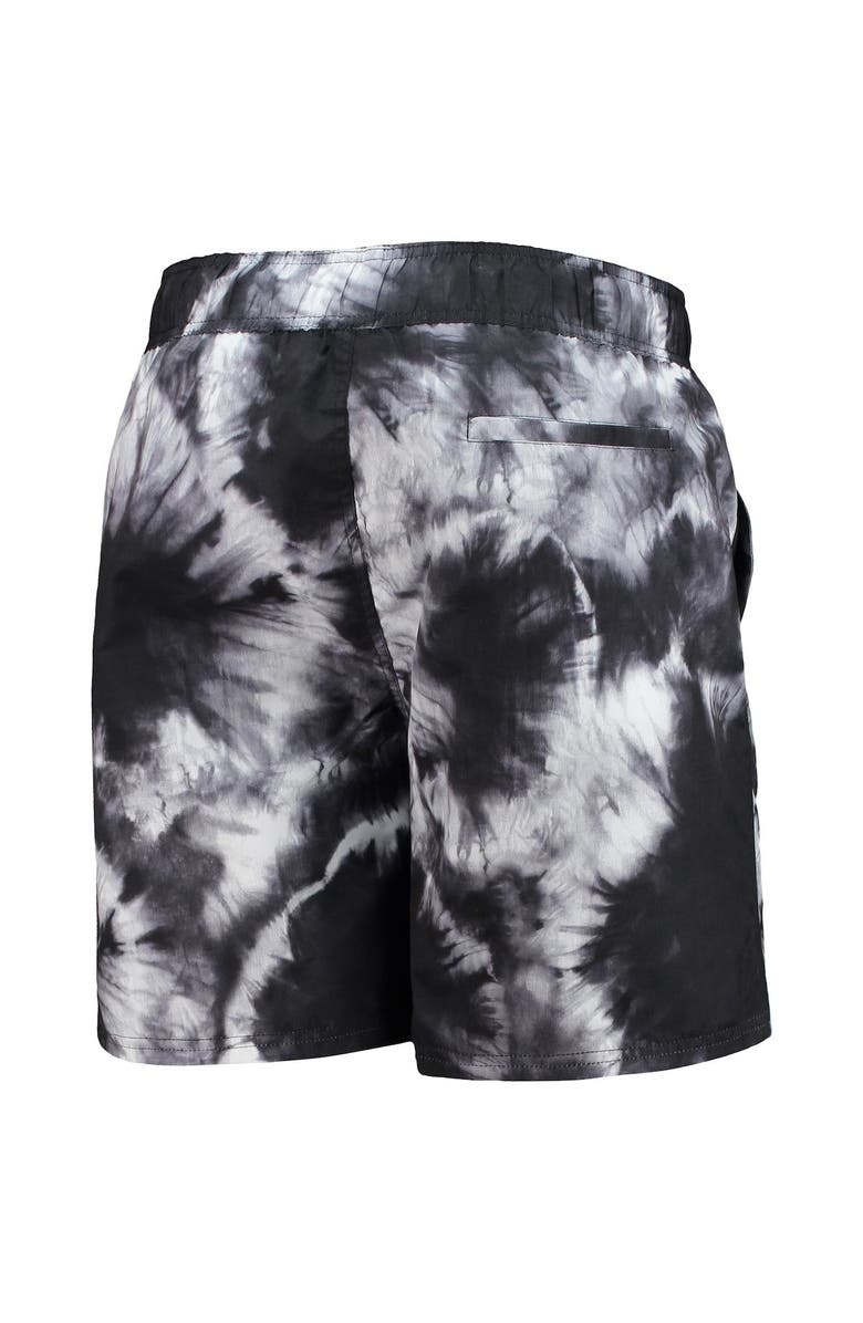 G-III SPORTS BY CARL BANKS Men's G-III Sports by Carl Banks Black Miami Heat Splash Volley Swim Shorts, Alternate, color, 