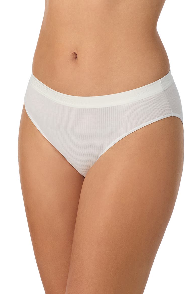 Cabana Rib Bikini, Main, color, WHITE