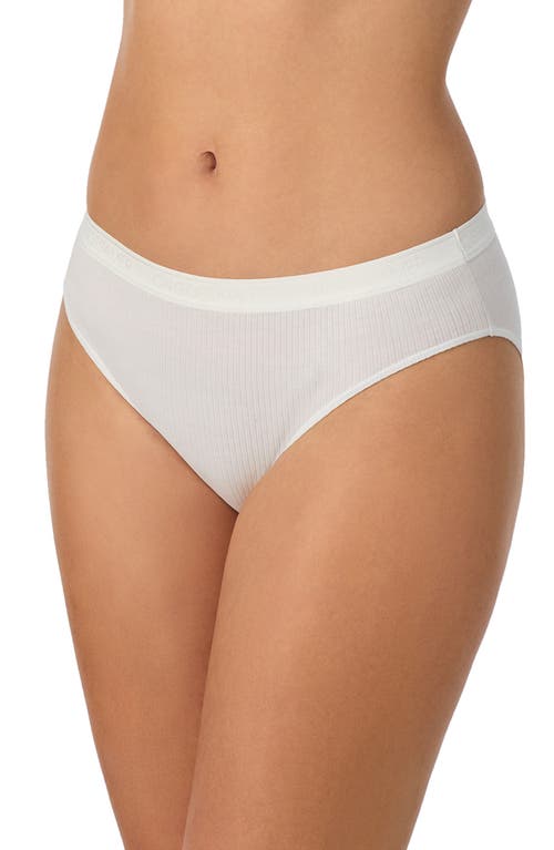 On Gossamer Cabana Cotton Rib Bikini In White