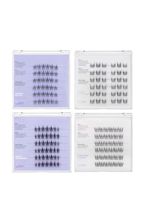 Light DD Curl 9 to13mm Length Pre-Glued Reusable Lashes