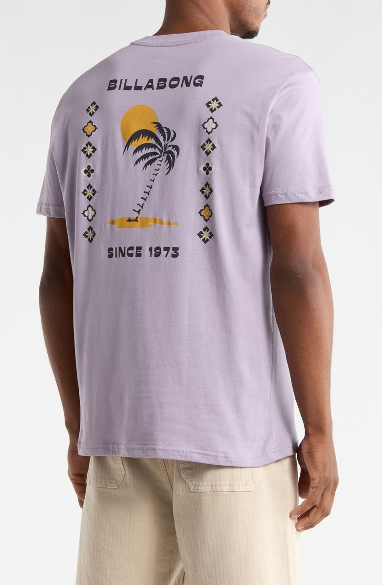 Billabong Troppo Premium Cotton T-Shirt, Alternate, color, Light Purple