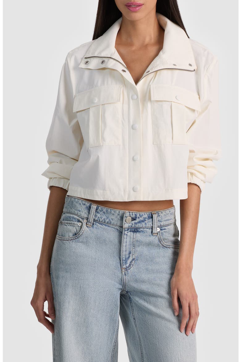 James Crop Jacket, Main, color, OFF WHITE
