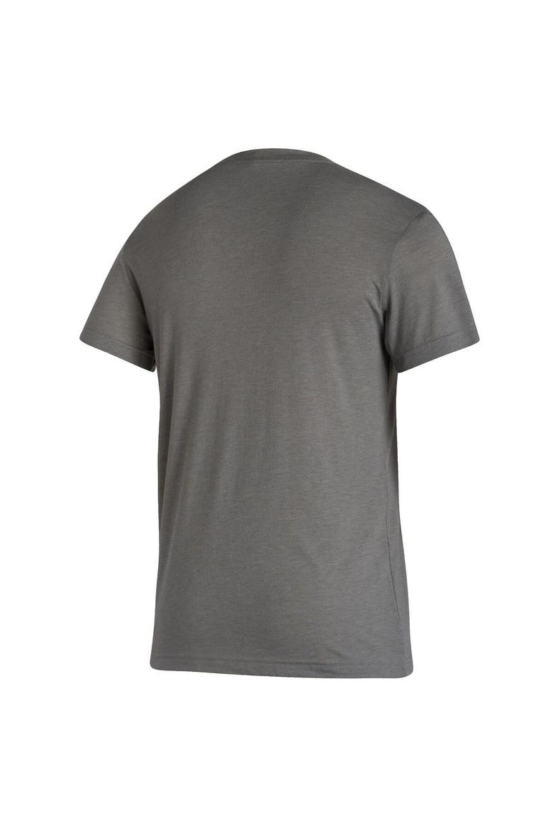 Men's adidas Gray Nebraska Huskers Basics Heritage Tri-Blend T-Shirt, Alternate, color, Gray