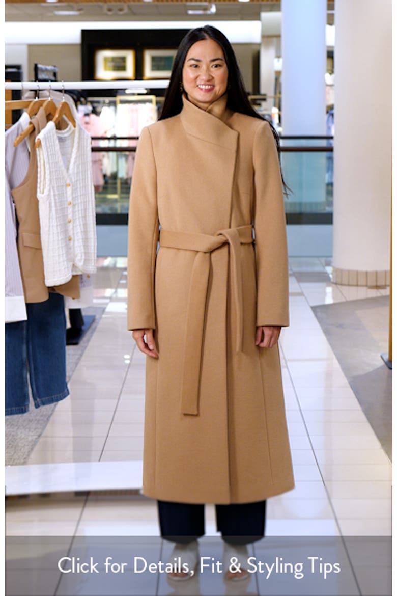 Stand Collar Wrap Coat video