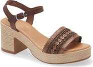 Cordani Markelle Espadrille Ankle Strap Platform Sandal