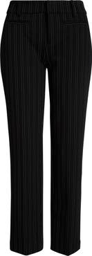Liverpool Los Angeles Holly Stripe Welt Pocket Straight Leg Pants