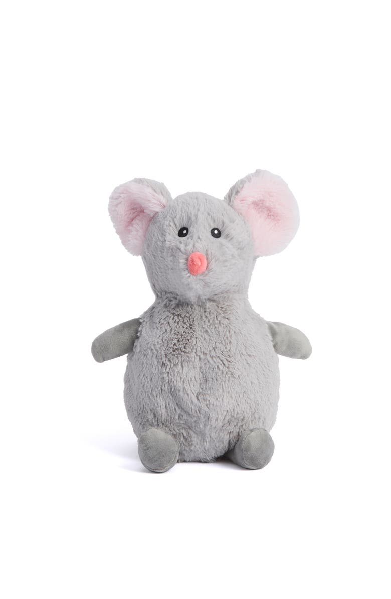 Warmies Mouse Pet Toy Warmies, Alternate, color, Medium Gray
