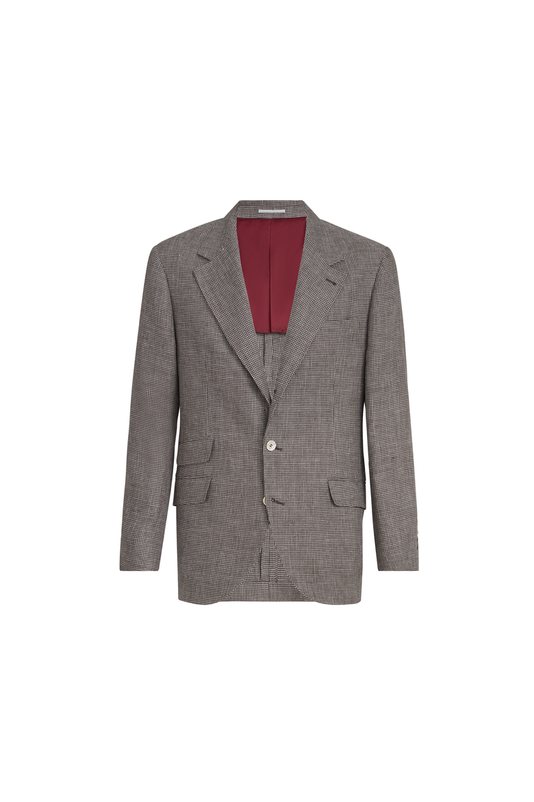 Linen Cavallo blazer, Alternate, color, Hazelnut