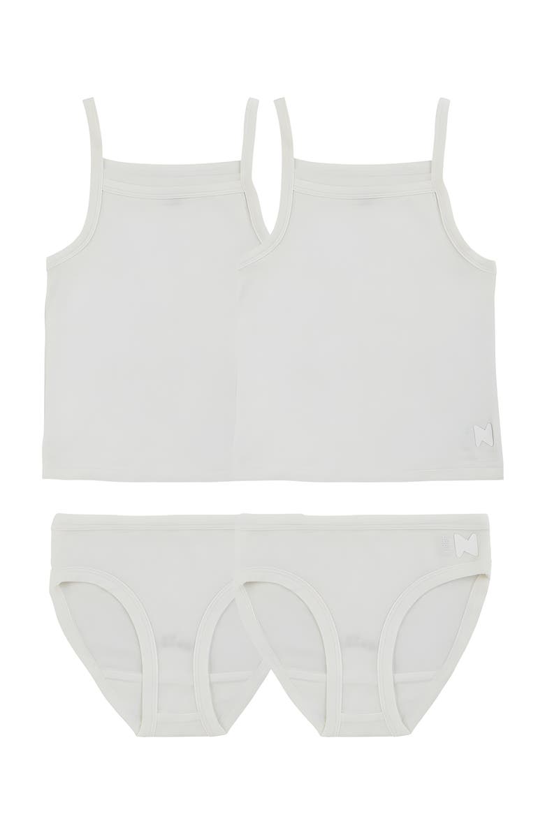 NoggiWear Cotton Girl Set, Main, color, White