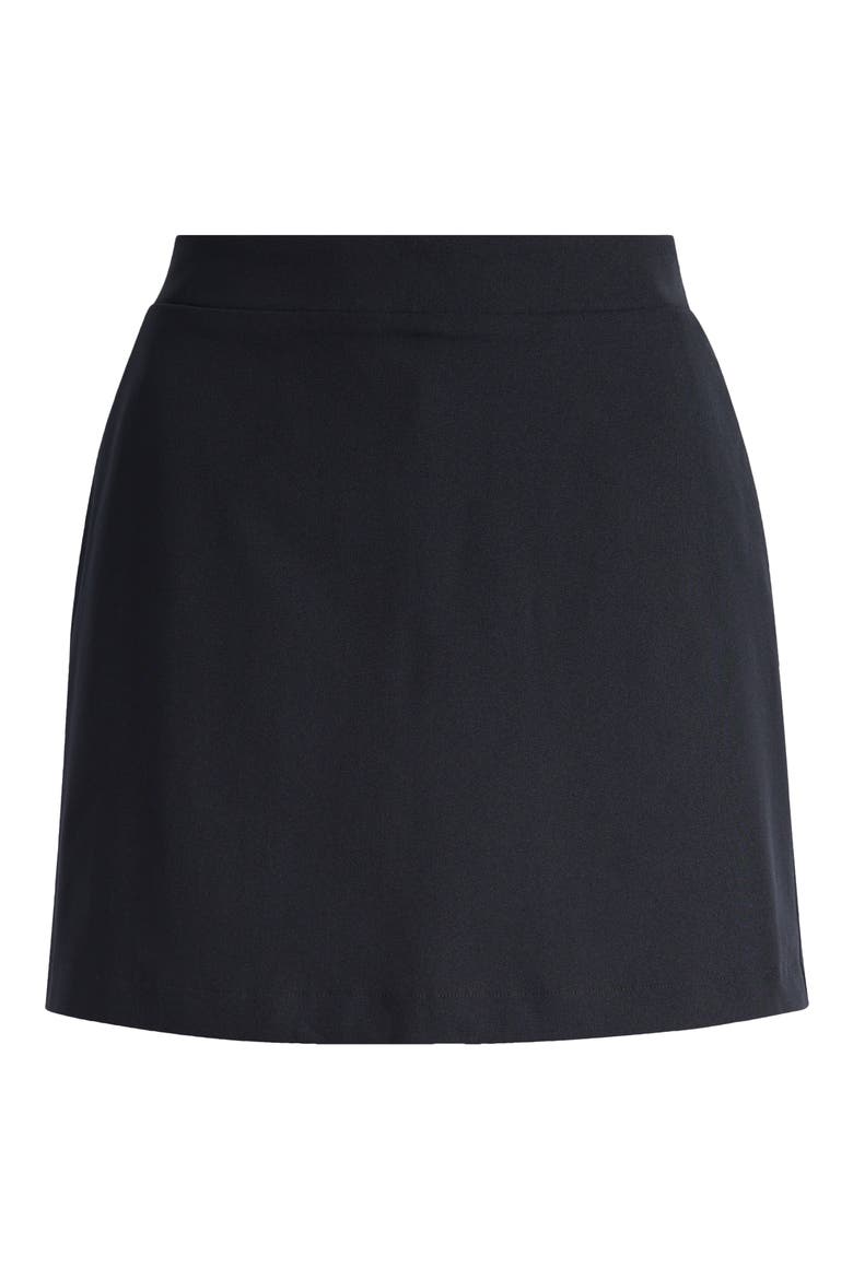 Meta Miniskirt, Alternate, color, BLACK