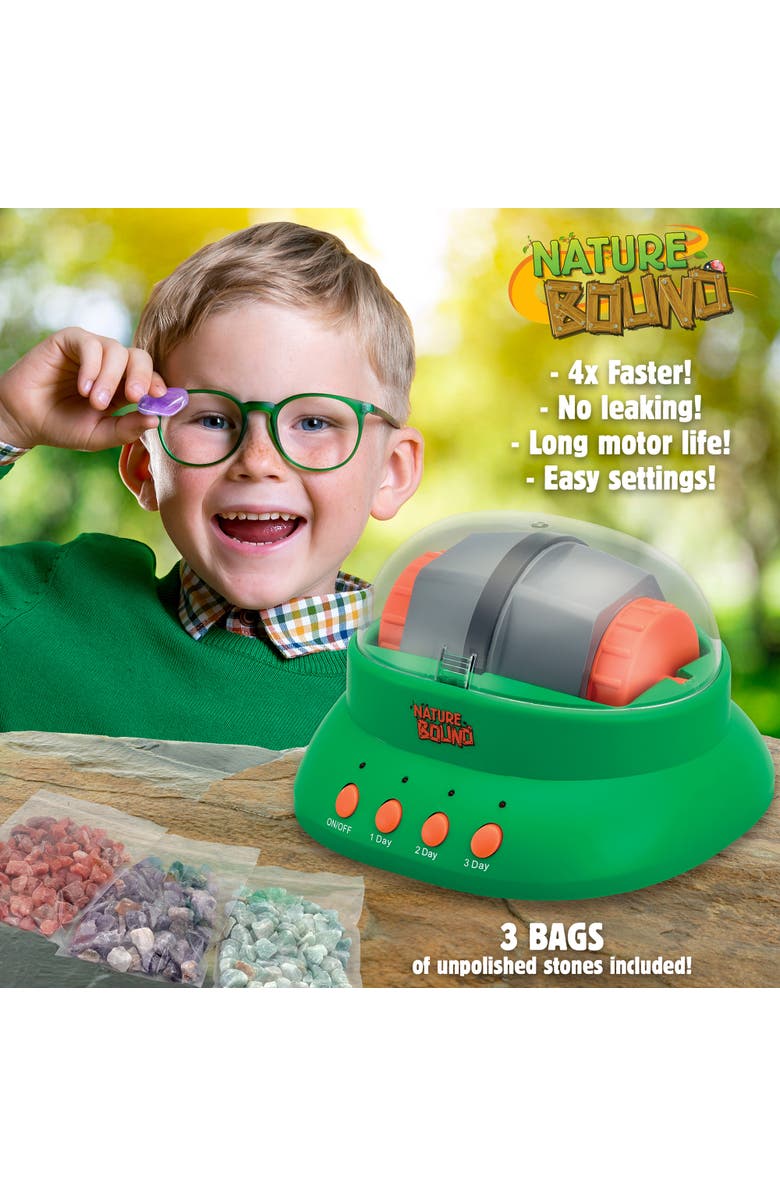 Nature Bound Rock Tumbler Kit, Kids 8+, Alternate, color,