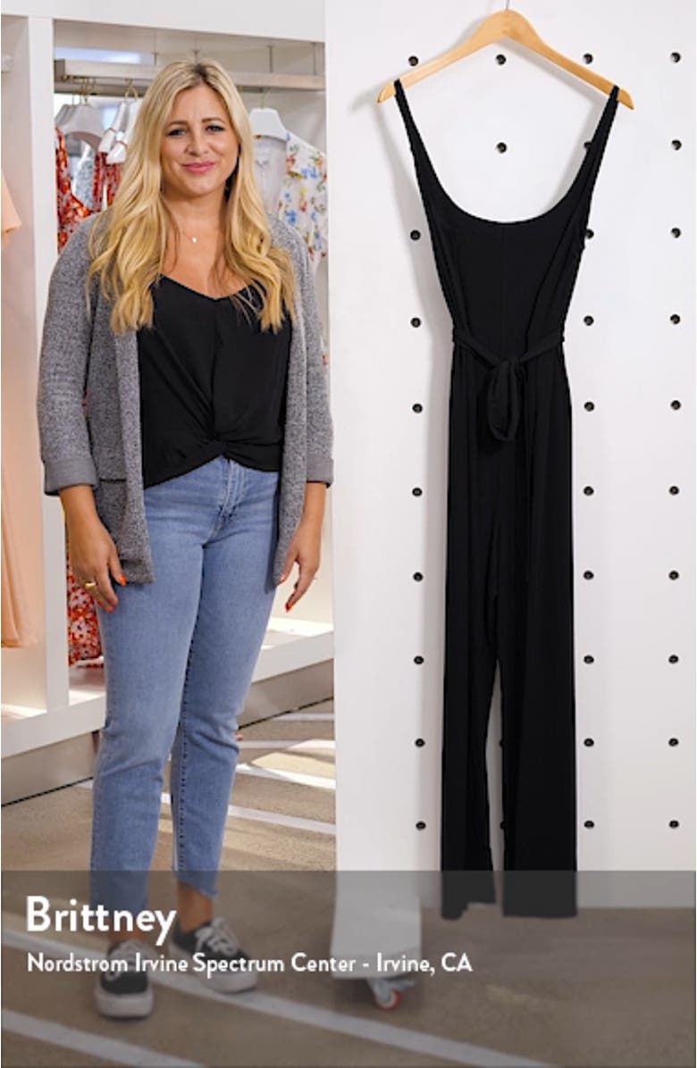 June Sleeveless Jumpsuit, sales video thumbnail