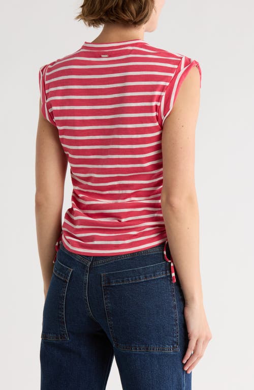 Dkny Jeans Ruched Knit Top