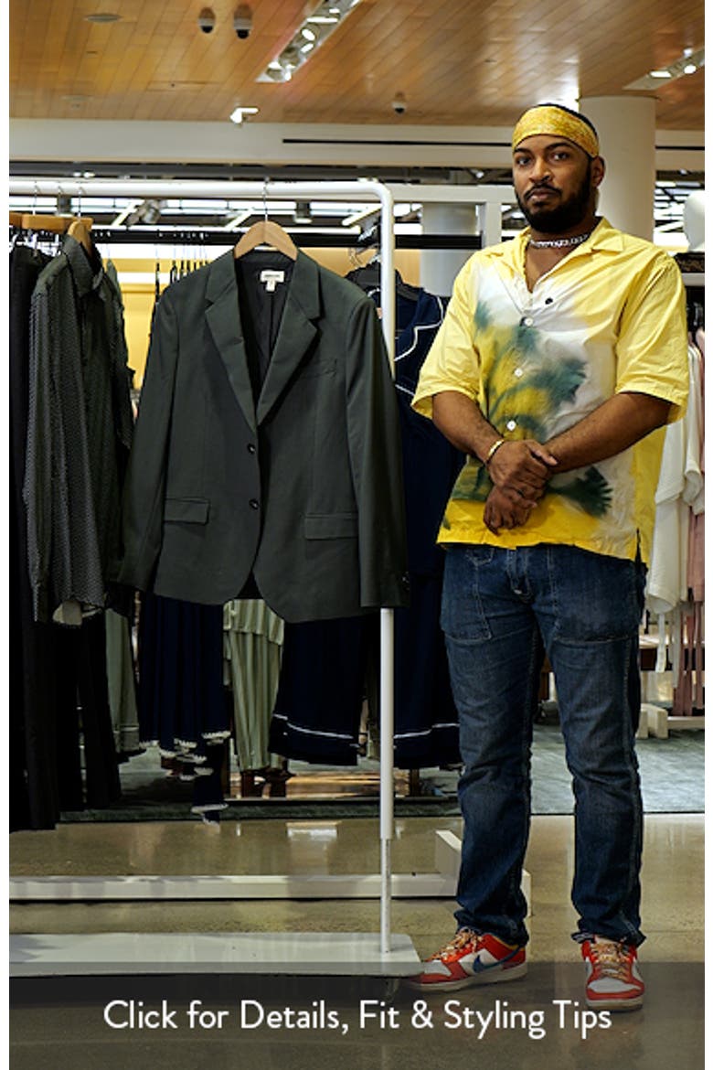 Slim Fit Wool Blend Sport Coat video