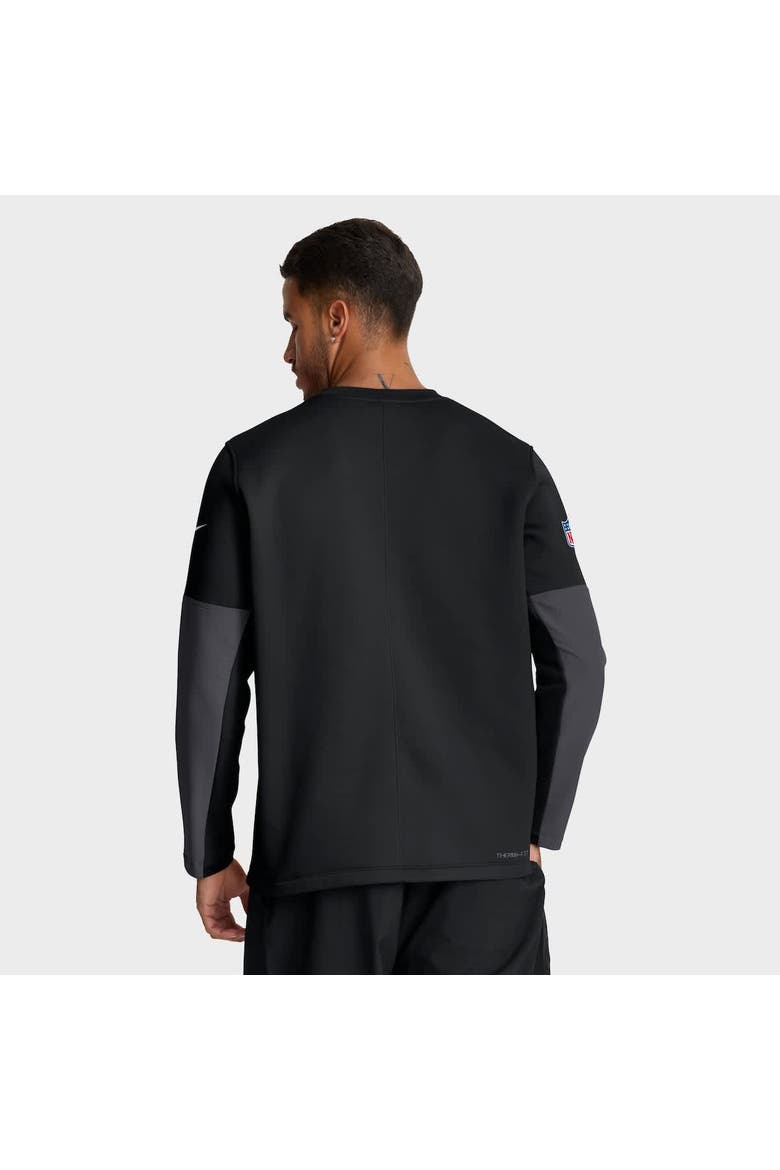 Men's Nike Black Baltimore Ravens Sideline Scripted to Win Performance Long Sleeve T-Shirt, Alternate, color, Black