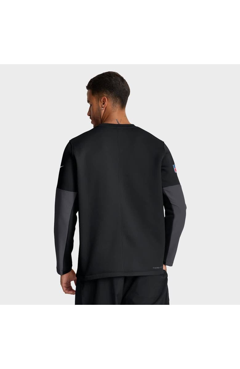 Nike Men's Nike Black Baltimore Ravens Sideline Scripted to Win Performance Long Sleeve T-Shirt, Alternate, color, Black