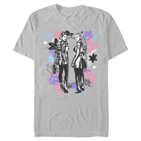 Men's Descendants Wicked Wonderland Chloe and Red Sketch  Graphic T-Shirt