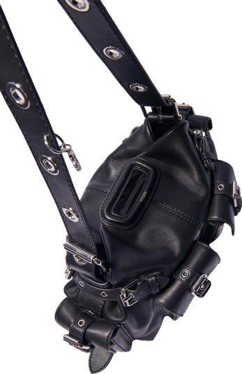 Miss M cargo bag in leather