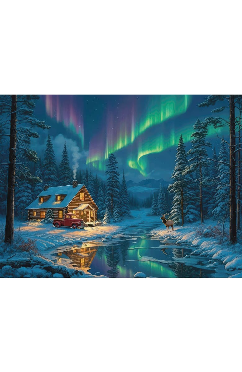 Sunsout Aurora Glow 500 piece Jigsaw Puzzle for Adults, Alternate, color, Multicolor