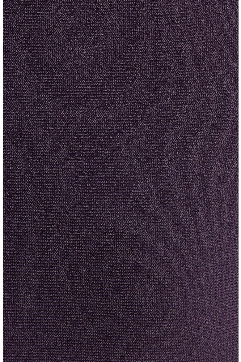 Lace Panel Flared Midi Dress, Alternate, color, VIOLET