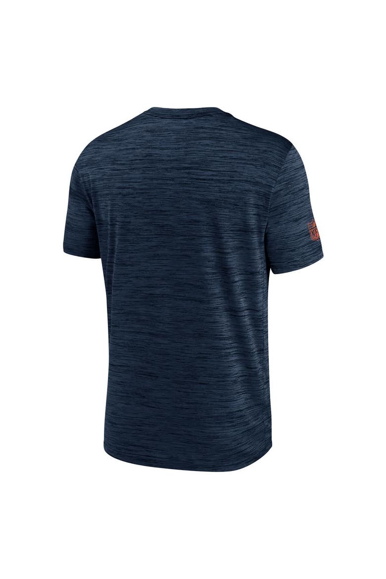 Men's Nike Navy Chicago Bears Sideline Velocity Performance T-Shirt, Alternate, color, Navy