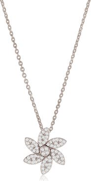 SUZY LEVIAN DIAMONDS Pavé Diamond Swirl Pendant Necklace