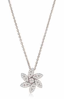 SUZY LEVIAN DIAMONDS Pavé Diamond Swirl Pendant Necklace