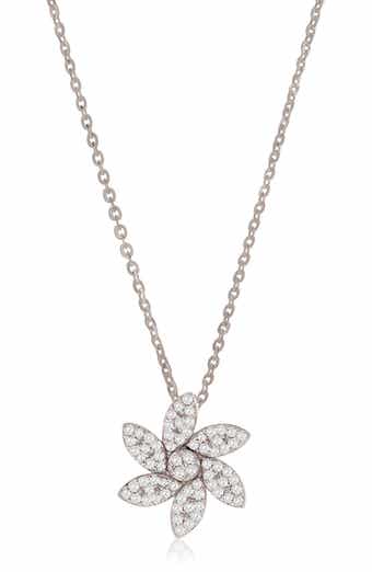 SUZY LEVIAN DIAMONDS Pavé Diamond Swirl Pendant Necklace